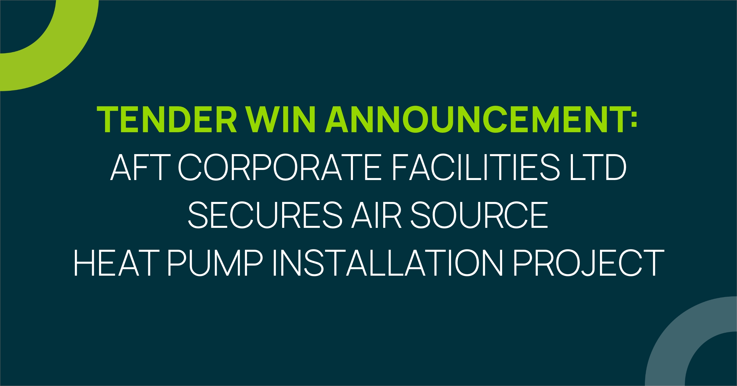 Air Source Heat Pump Installation Contract